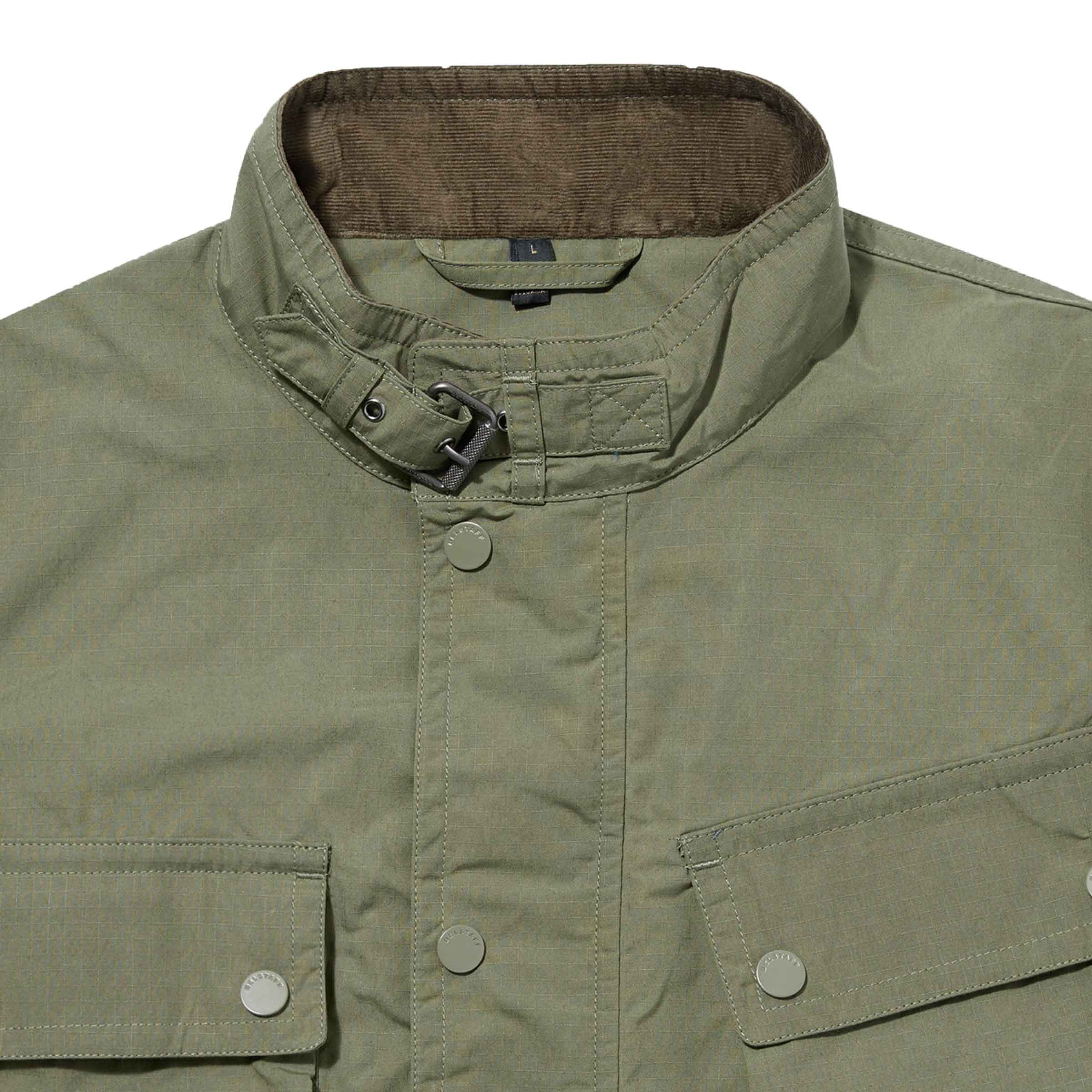 Belstaff - Surplus Green 'Racemaster' Ripstop Jacket BLOUSONS Belstaff