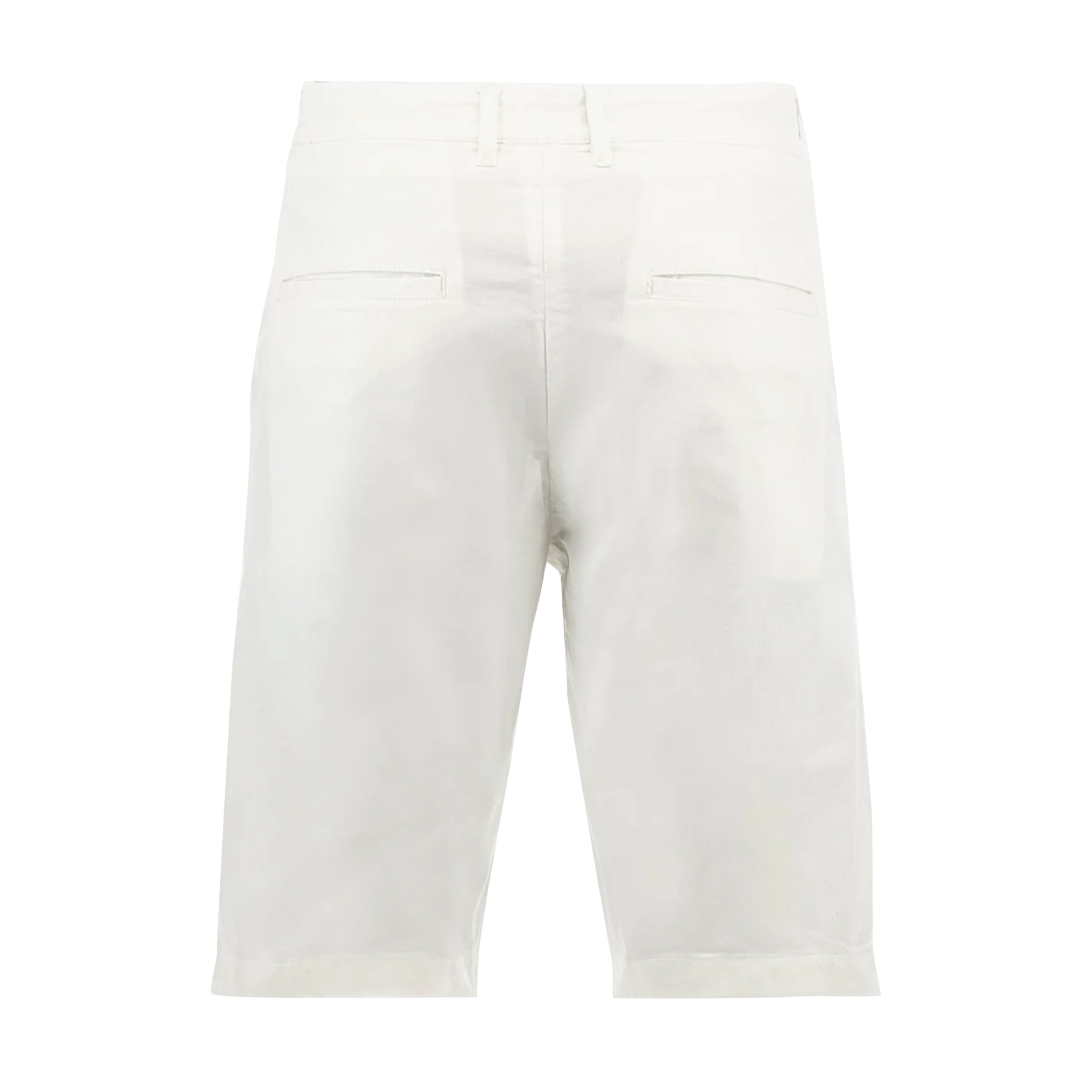 La Martina - White Vardan Regular Fit Cotton Twill Chino Shorts SHORTS La Martina
