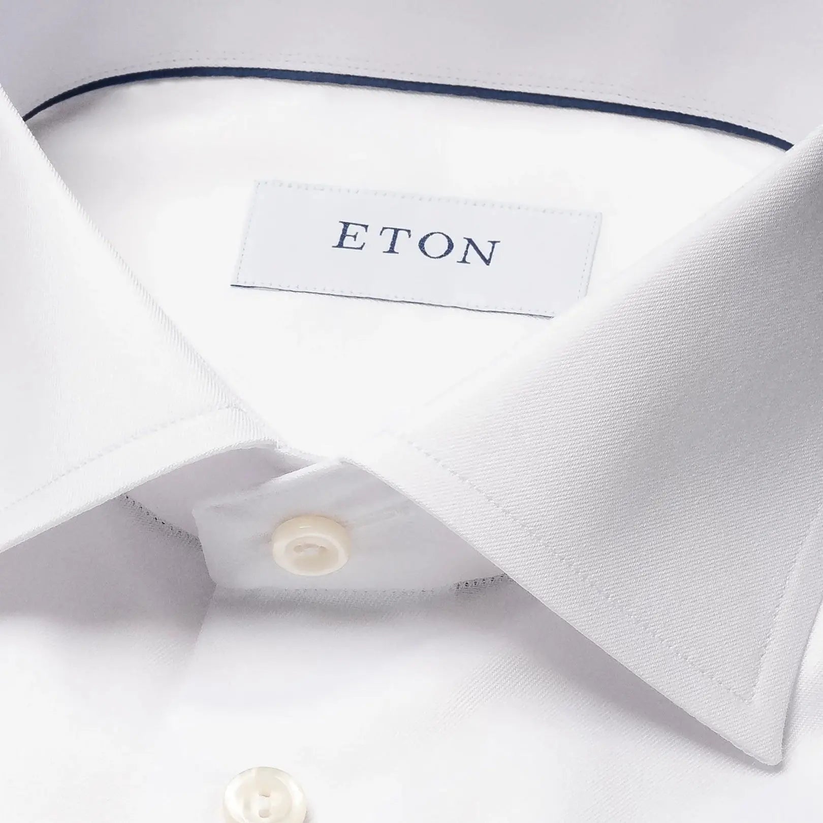Eton - White Signature Twill Contemporary Fit Shirt L/S SHIRTS Eton