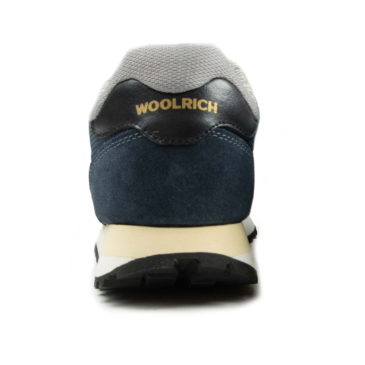 Woolrich - Navy Gravel Sneakers in Nylon with Suede Inserts SHOES Woolrich