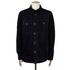 Navy-Blue Nubuck Suede Shirt Jacket LEATHERS Robert Old
