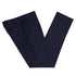 Navy Pure Cotton Slim Trousers FORMAL TROUSERS Robert Old