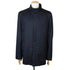 Navy Lightweight Wool Longline Overcoat OVERCOATS Robert Old