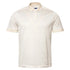 Eton - Cream Jacquard Filo di Scozia Polo Shirt S/S POLOS Eton