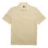 Fedeli - Yellow Linen & Cotton Short Sleeve Polo Shirt S/S POLOS FEDELI