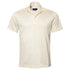 Eton - Off White Geometric Jacquard Filo di Scozia Polo Shirt S/S POLOS Eton