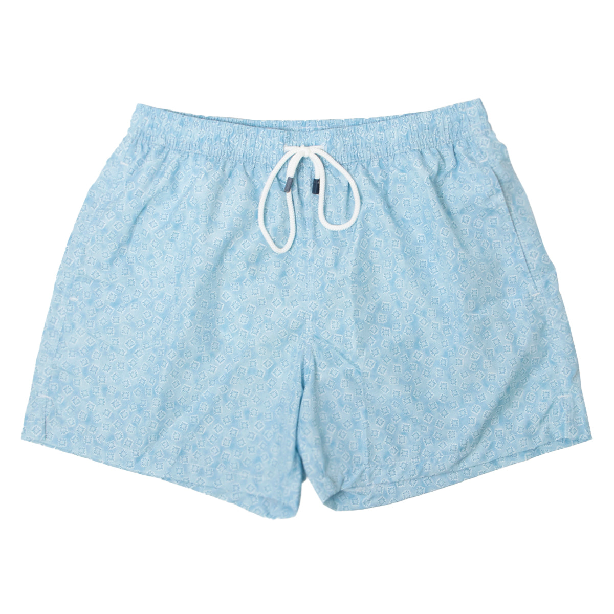 Fedeli - Blue 100% Recycled Polyester 'Madeira' Swim Shorts SWIMWEAR FEDELI