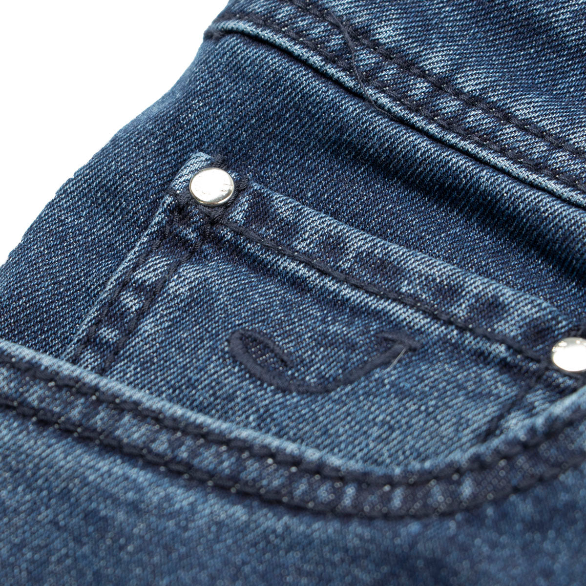 Jacob Cohen - Dark Navy 'Nick' Stretch Slim Fit Jeans JEANS Jacob Cohen