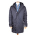 Moorer - Moorer Dark Blue ‘Vermont’ Padded Duster Coat OVERCOATS MooRER
