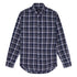 Paul & Shark - Charcoal & Red Check Cotton Flannel Shirt L/S SHIRTS Paul & Shark
