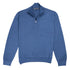 Royal Navy Virgin Wool Zip Neck Sweater KNITWEAR Robert Old