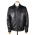 Classic Black Italian Leather Jacket LEATHERS Robert Old