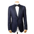 Navy Textured Wool & Silk Caccioppoli Tuxedo Suit SUITS Robert Old
