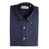 Navy Gemma Dobby Weave Long Sleeve Shirt L/S SHIRTS Robert Old