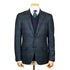 Dark Green & Blue Check Wool, Silk, & Cashmere Jacket JACKETS Robert Old