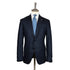 Belvest - Navy Check Italian Wool & Cashmere Suit SUITS Belvest