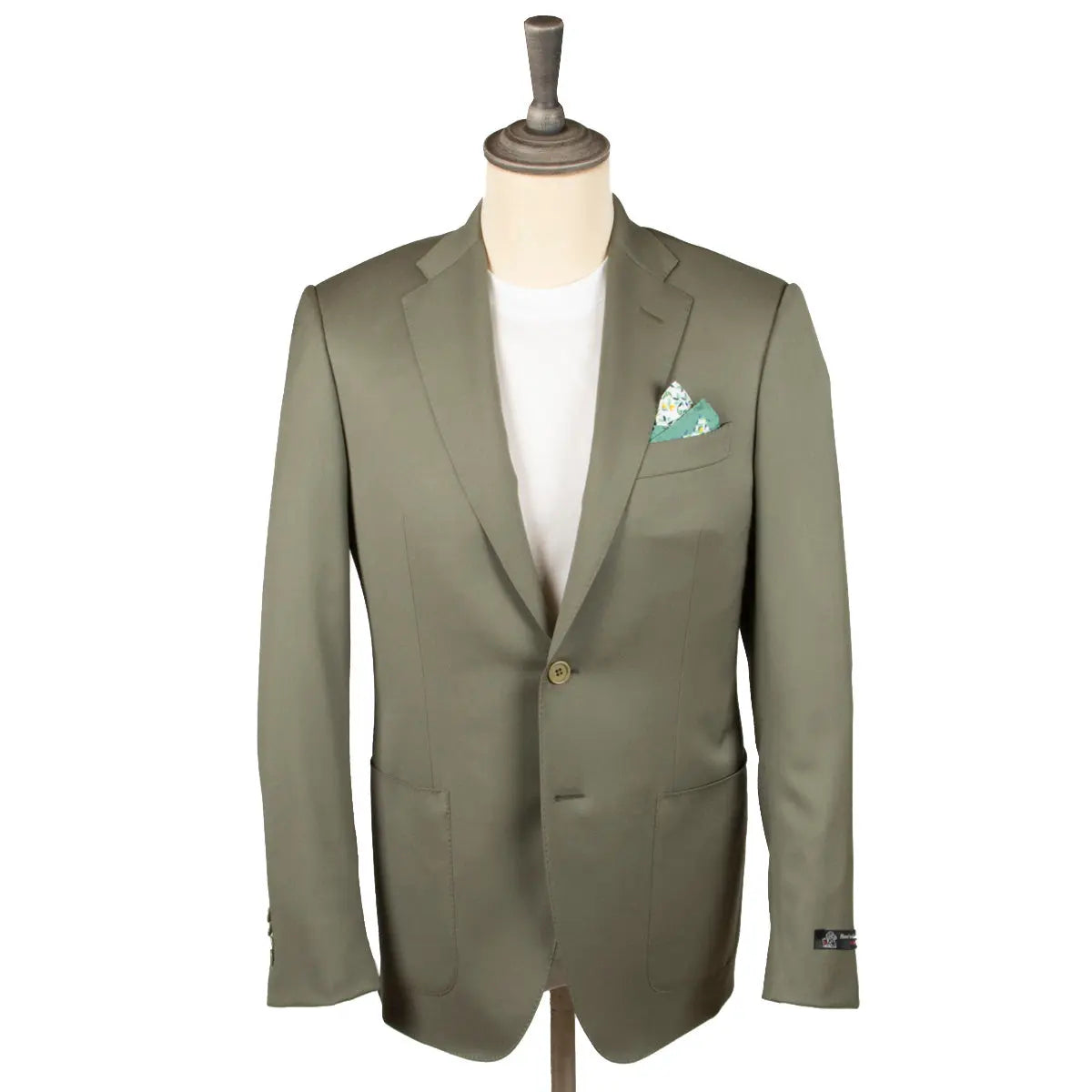 Sage Loro Piana 100% Super 130s Wool Suit SUITS Robert Old