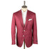 Raspberry Loro Piana Wool, Silk, & Linen Herringbone Jacket JACKETS Robert Old