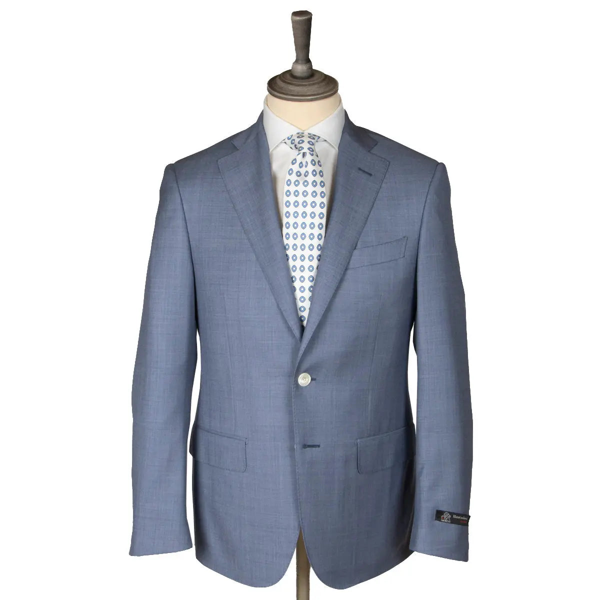 Light Blue 100% Wool Suit SUITS Robert Old