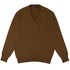 Vintage Vicuna Tobermorey 4ply V-Neck Cashmere Sweater CASHMERE Robert Old