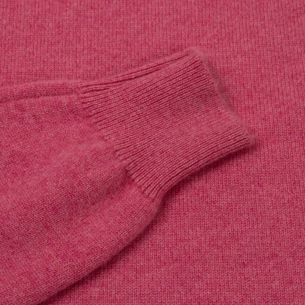 Dakar Pink Tiree 4ply Crew Neck Cashmere Sweater CASHMERE Robert Old