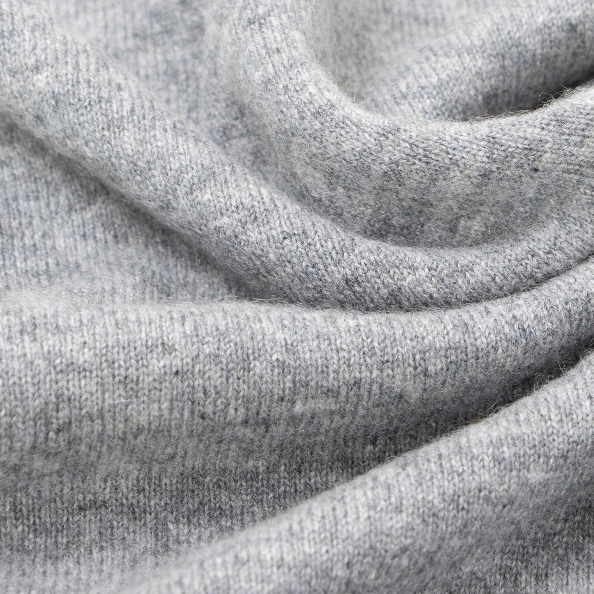 Robert Old - Flannel Highclere Cashmere Crew Neck Sweater CASHMERE Robert Old