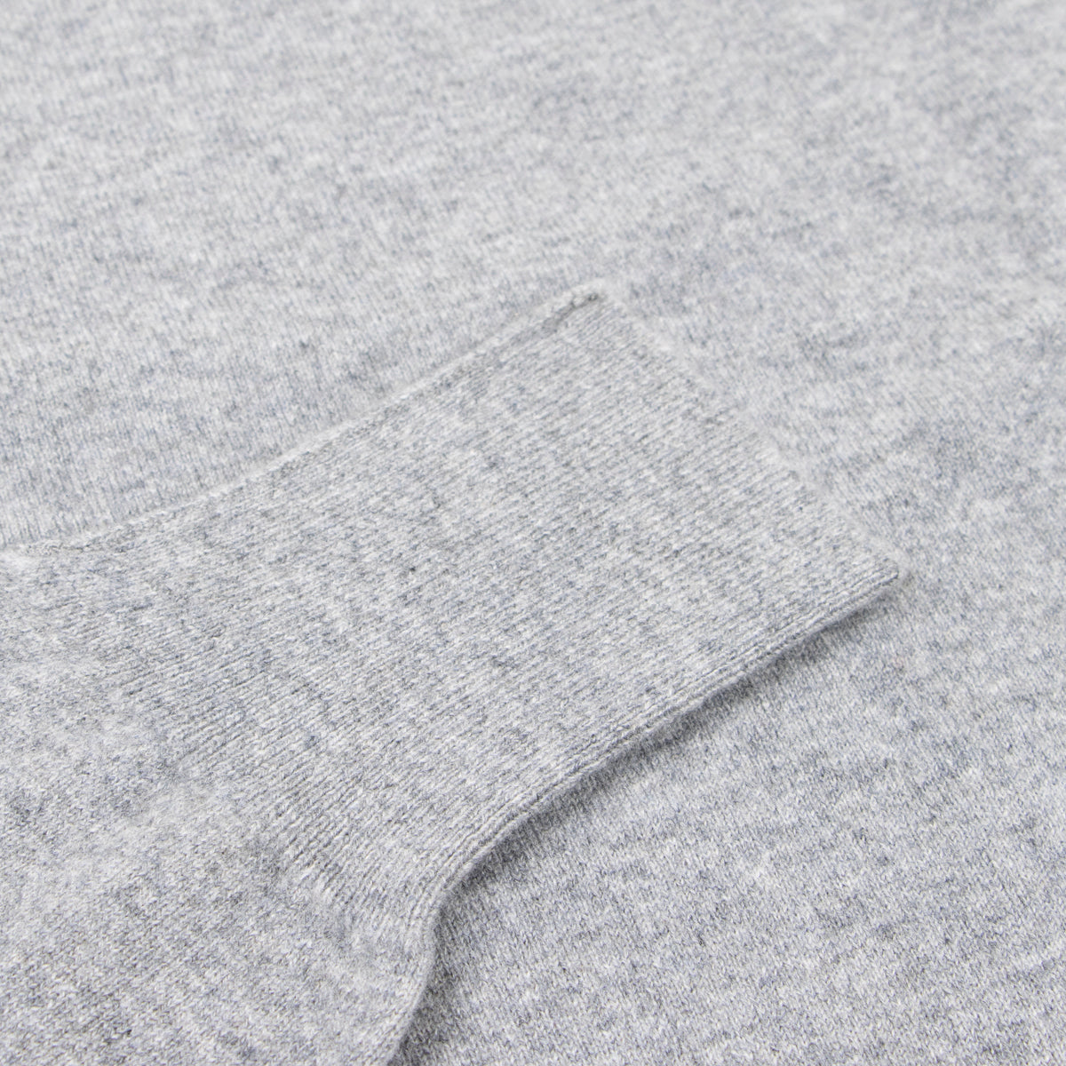 Robert Old - Flannel Highclere Cashmere Crew Neck Sweater CASHMERE Robert Old