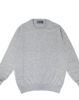 Robert Old - Flannel Highclere Cashmere Crew Neck Sweater CASHMERE Robert Old