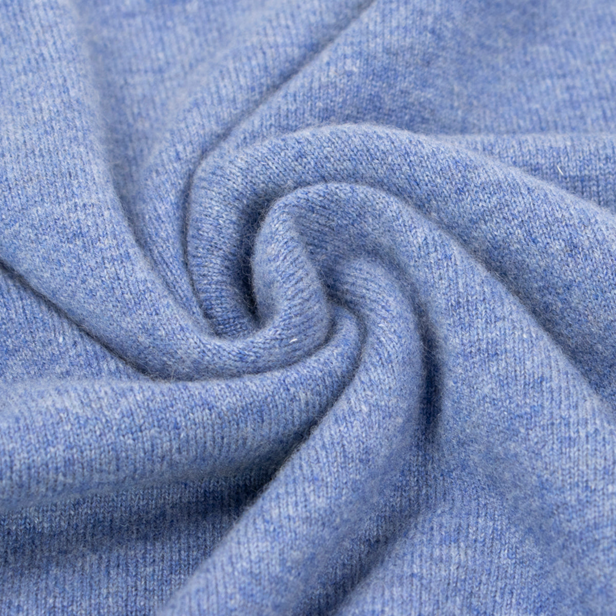 Robert Old - Lapis Blue Highclere Cashmere Crew Neck Sweater CASHMERE Robert Old