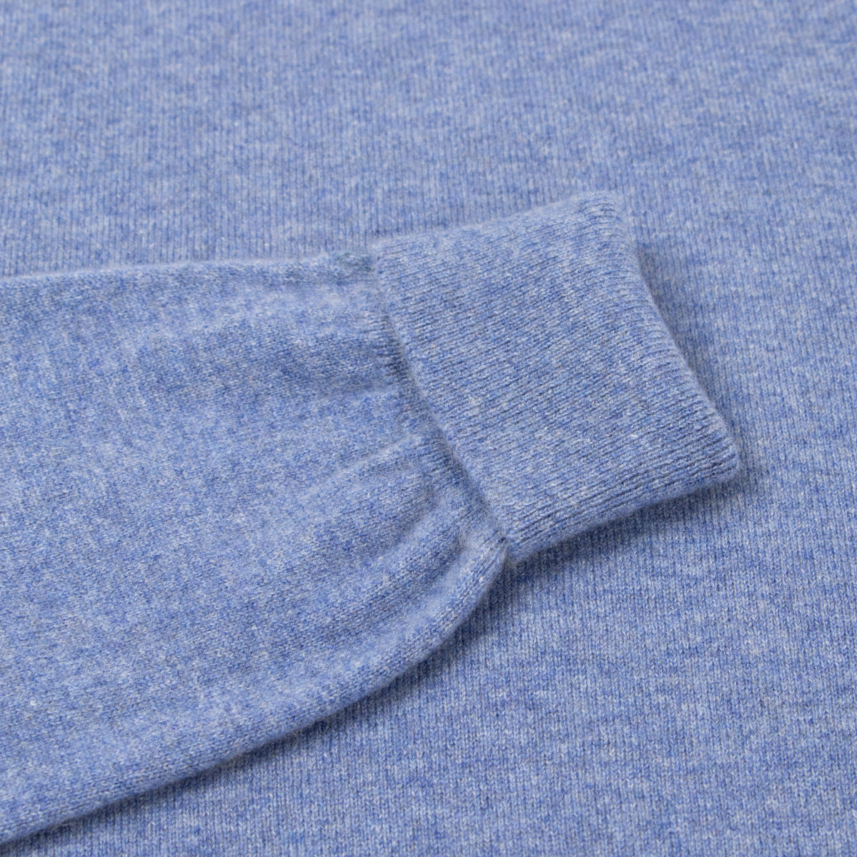 Robert Old - Lapis Blue Highclere Cashmere Crew Neck Sweater CASHMERE Robert Old