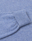 Robert Old - Lapis Blue Highclere Cashmere Crew Neck Sweater CASHMERE Robert Old