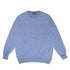 Lapis Blue Highclere Cashmere Crew Neck Sweater CASHMERE Robert Old