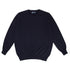 Robert Old - Dark Navy Highclere Cashmere Crew Neck Sweater CASHMERE Robert Old