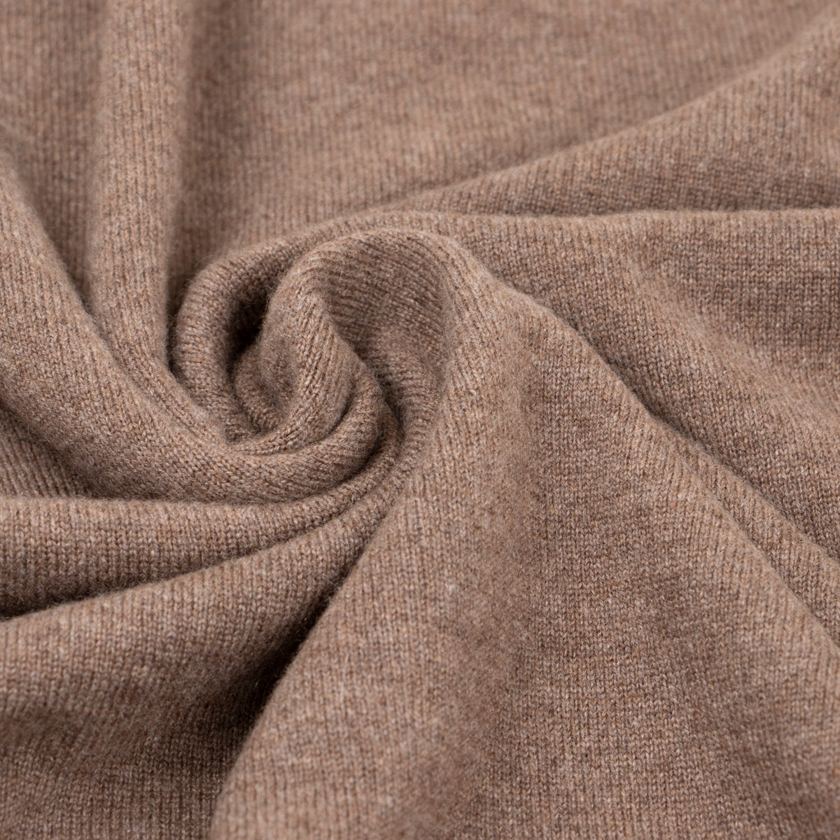 Robert Old - Mocha Brown Highclere Cashmere Crew Neck Sweater CASHMERE Robert Old