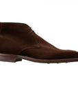 Crockett & Jones - Dark Brown Tetbury Suede Boots SHOES Crockett & Jones