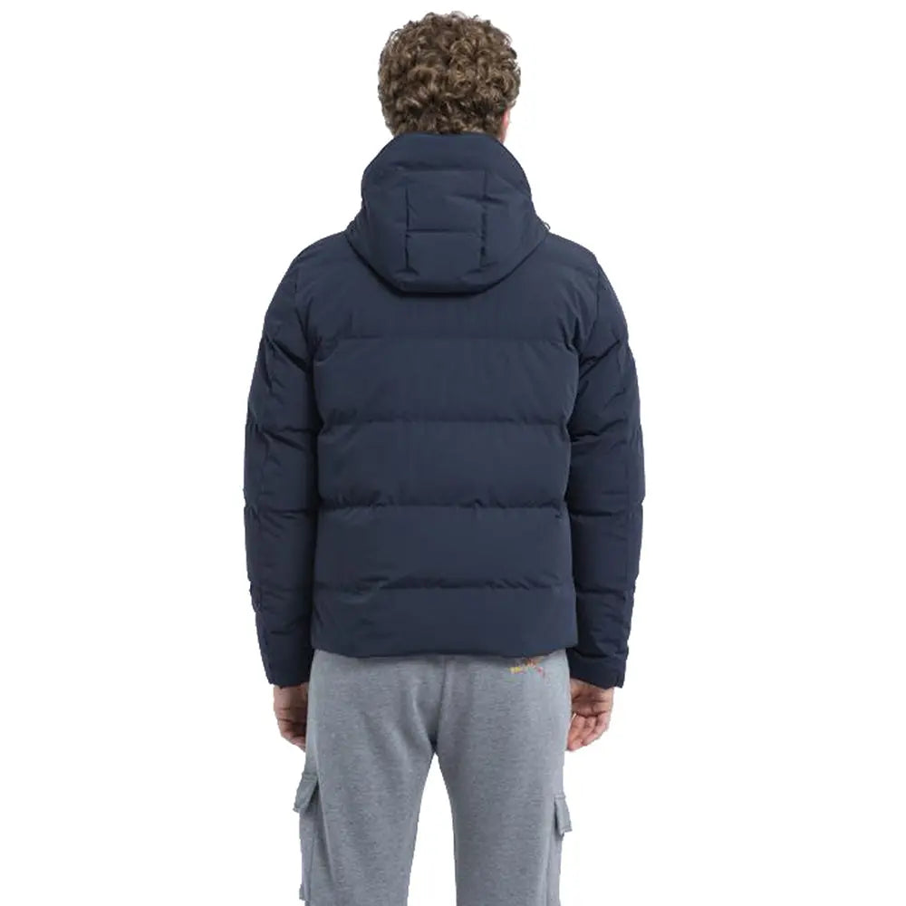 Paul & Shark - Navy 4X4 Stretch Save the Sea Puffer Jacket BLOUSONS Paul & Shark