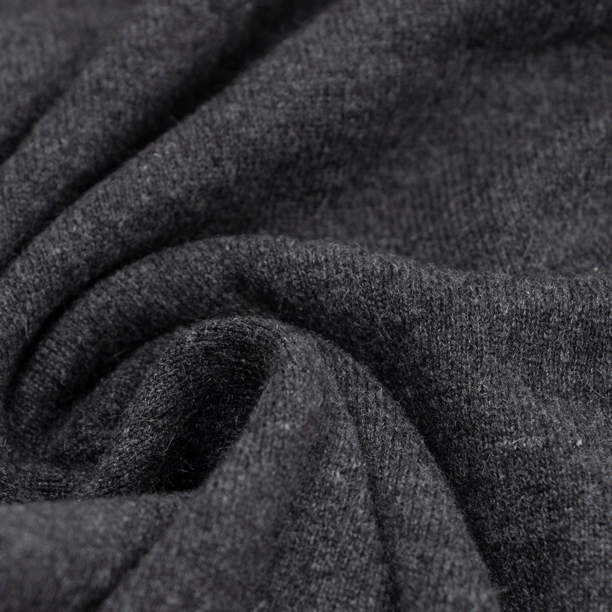 Charcoal Beaulieu Cashmere Sleeveless Cardigan CASHMERE Robert Old