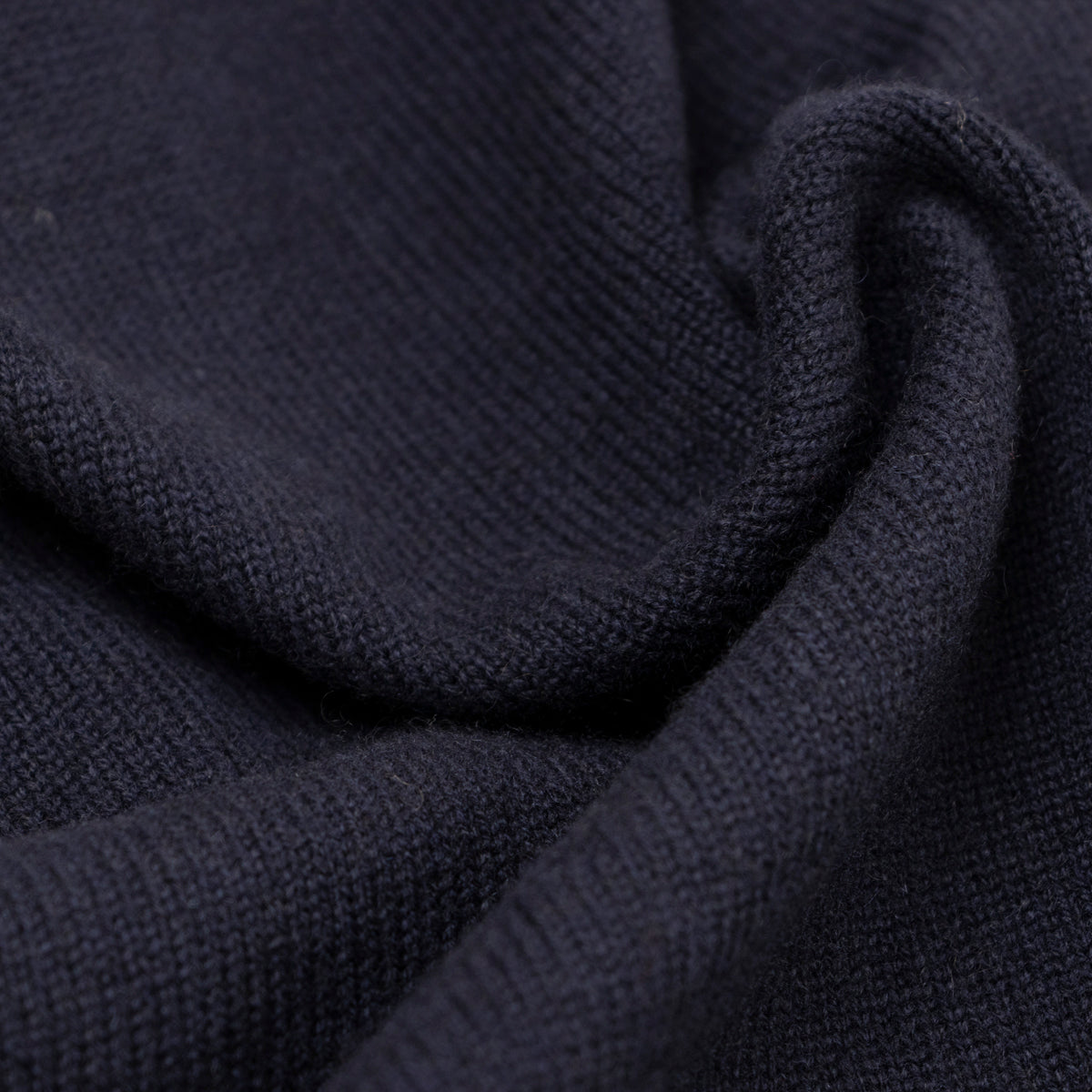 Dark Navy Mallaig 4ply Cashmere Cardigan CASHMERE Robert Old