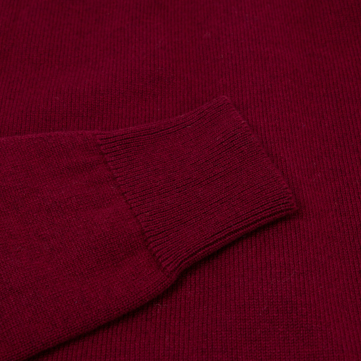 Claret Red Mallaig 4ply Cashmere Cardigan CASHMERE Robert Old