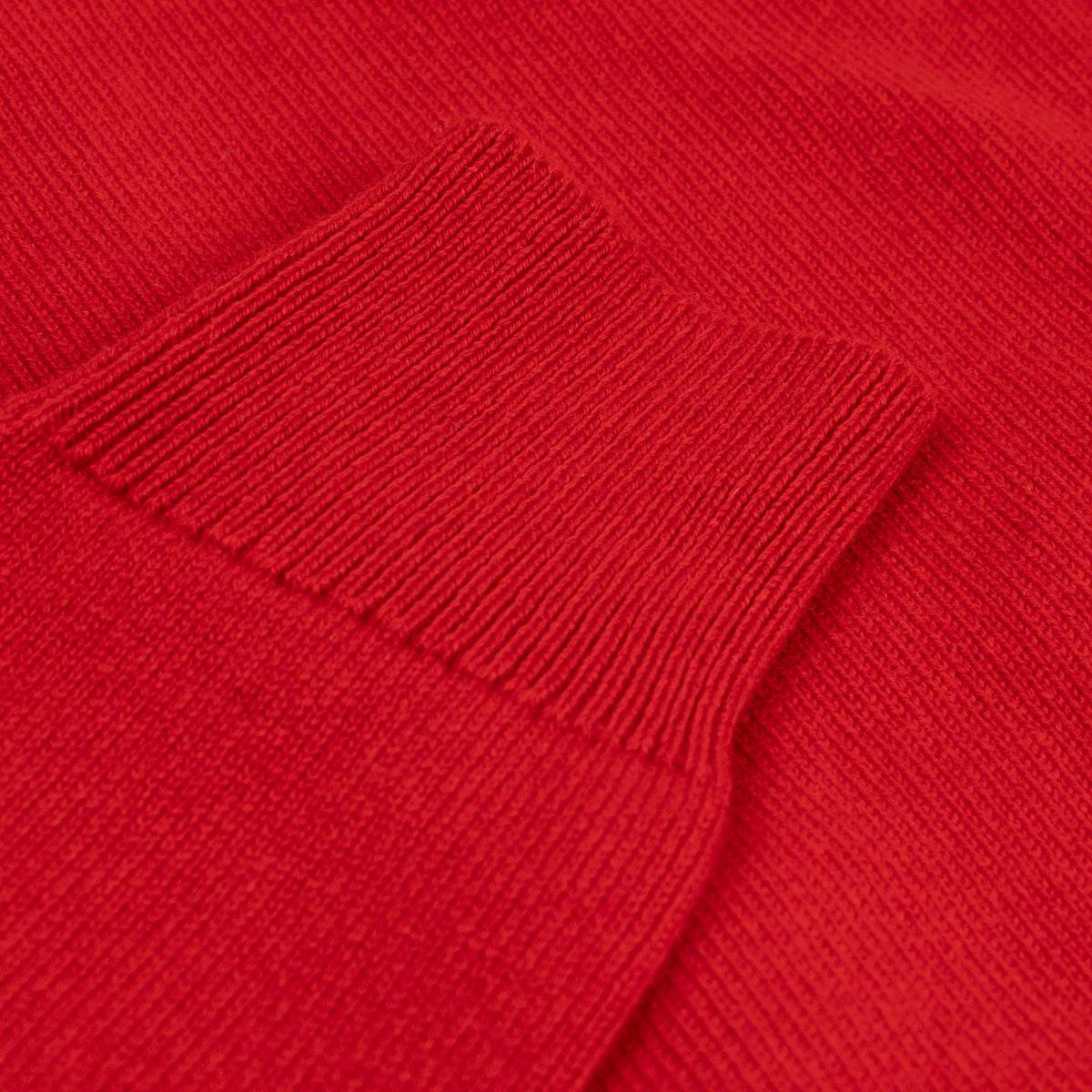 Ruby Red Mallaig 4ply Cashmere Cardigan CASHMERE Robert Old