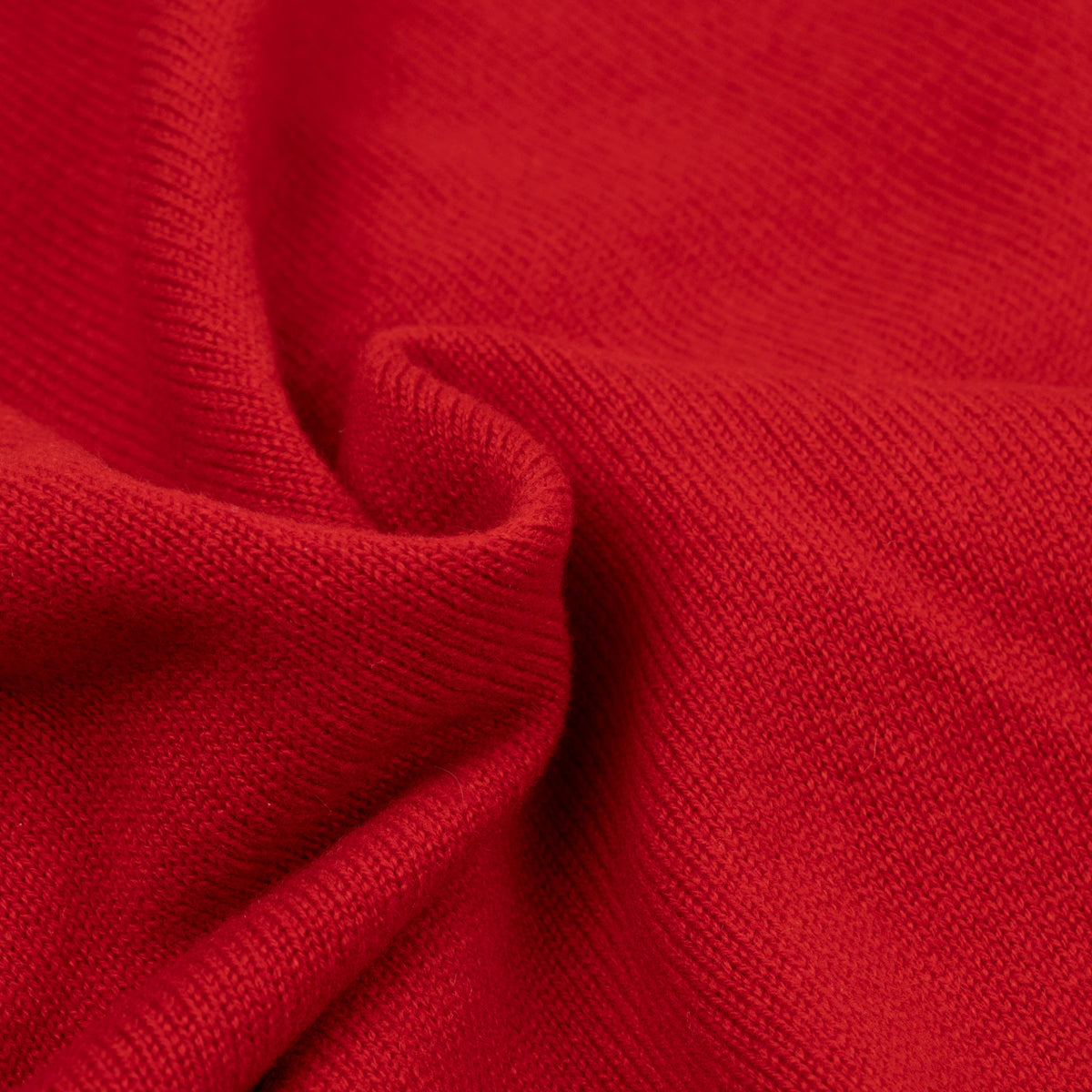 Ruby Red Mallaig 4ply Cashmere Cardigan CASHMERE Robert Old