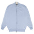 The Barra 4ply Full Zip Cashmere Cardigan - Atollo Blue / White Undyed CASHMERE Robert Old