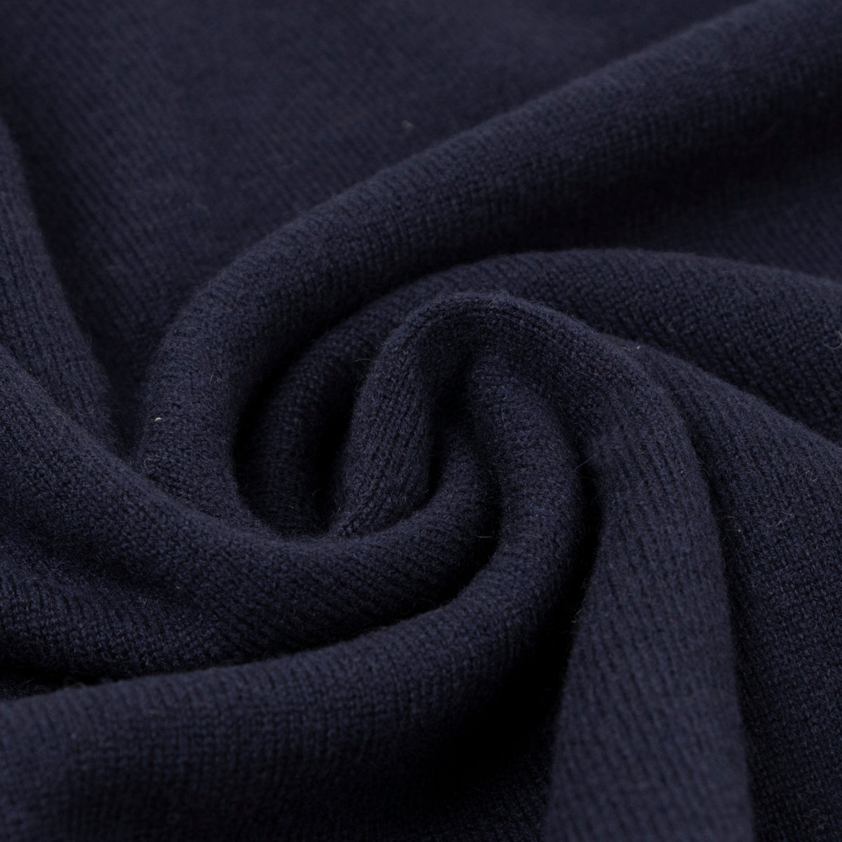 Dark Navy Blenheim Cashmere Sleeveless V-Neck Sweater CASHMERE Robert Old