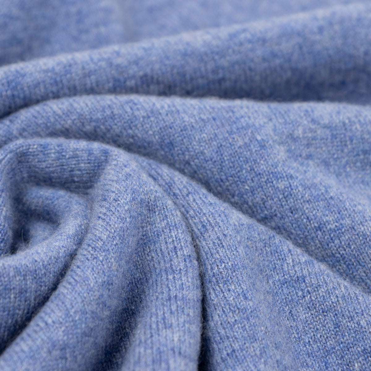 Lapis Blue Blenheim Cashmere Sleeveless V-Neck Sweater CASHMERE Robert Old
