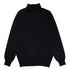 Black Elgin 2ply Roll Neck Cashmere Sweater CASHMERE Robert Old