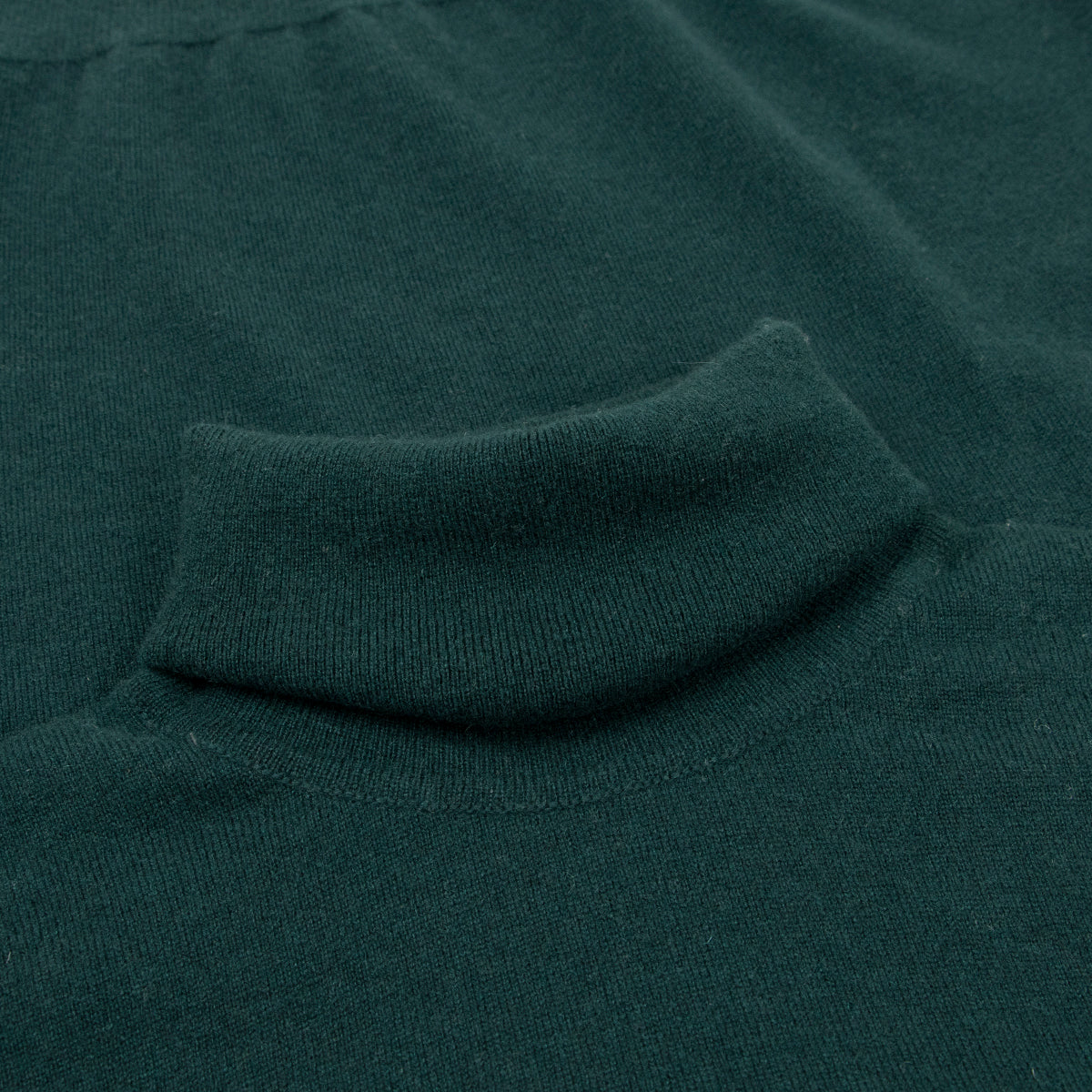 Robert Old - Bottle Elgin 2ply Roll Neck Cashmere Sweater CASHMERE Robert Old