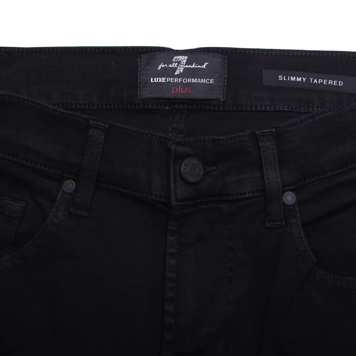 Black Luxe Performance Plus Slimmy Tapered Jeans JEANS 7 For All Mankind