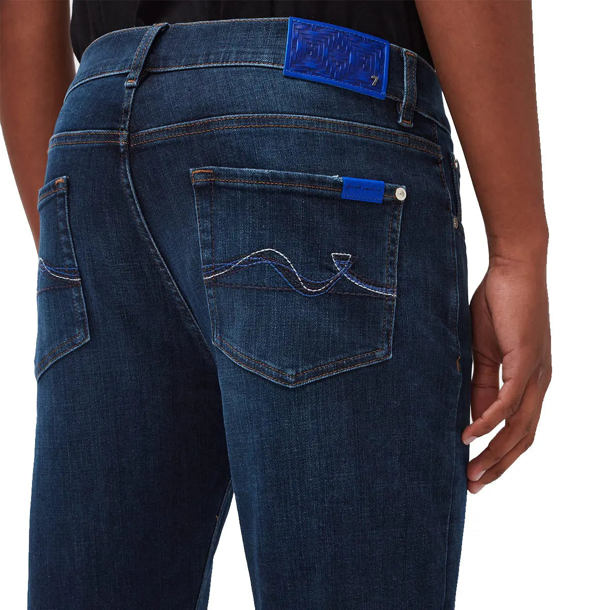 7 For All Mankind - Blue Special Edition Slimmy Tapered Jeans JEANS 7 For All Mankind