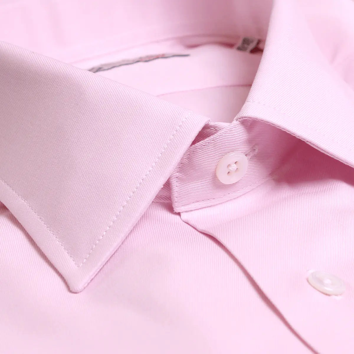 Pink Twill Swiss Cotton Shirt L/S SHIRTS Robert Old