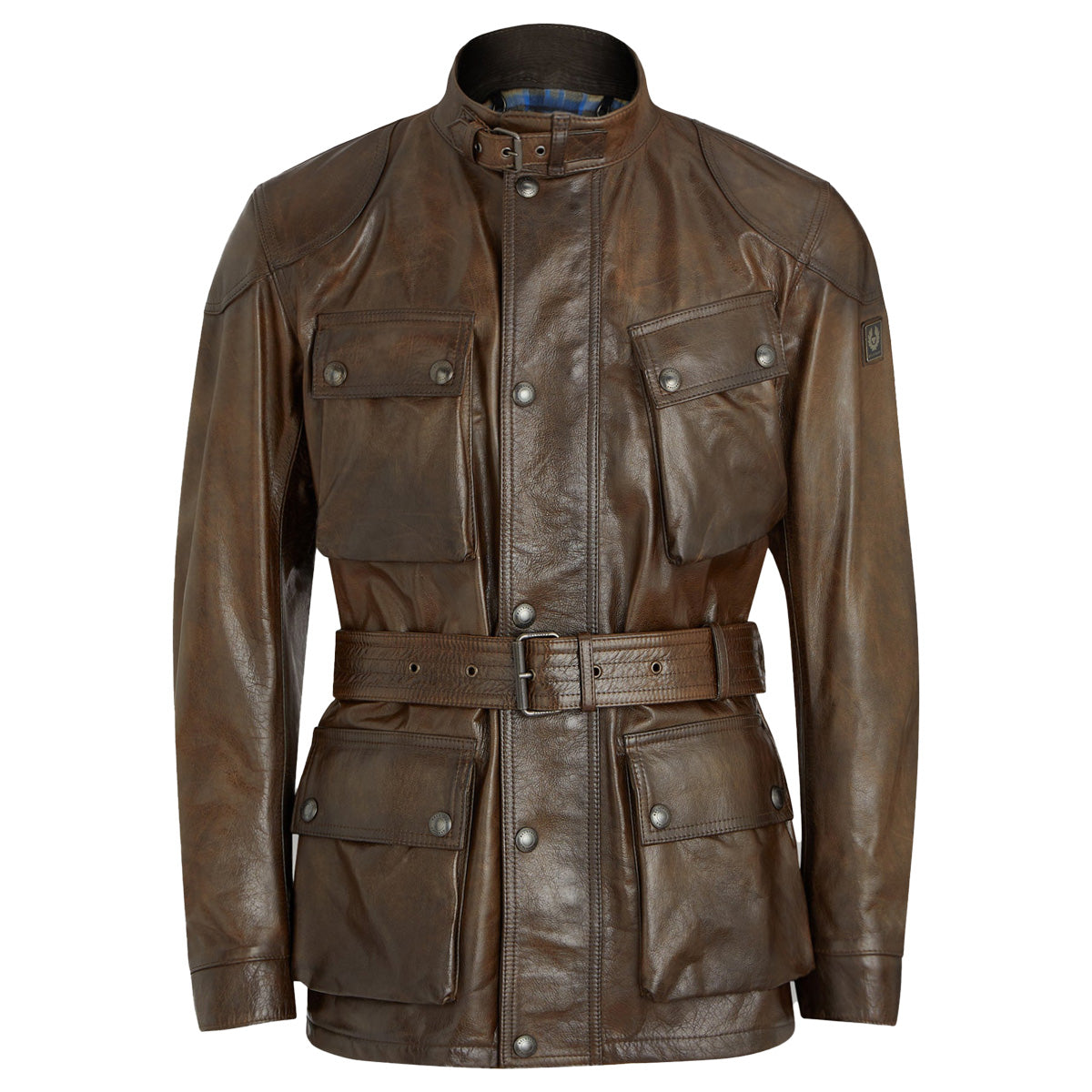 Antique Bronze Trialmaster Panther Leather Jacket LEATHERS Belstaff